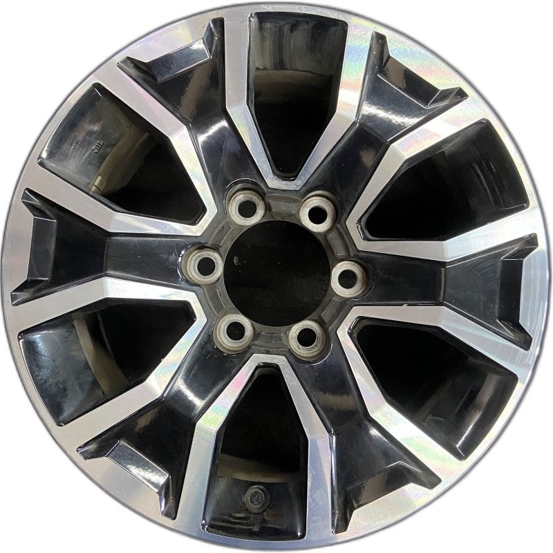 17″ TACOMA 20-23 17×7.5 alloy 6 spoke machined black Original OEM Wheel Rim