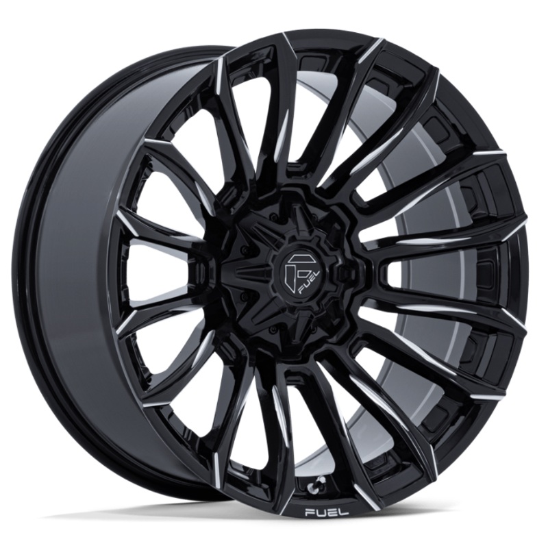 22×10 Fuel Blade FC889 Gloss Black Milled