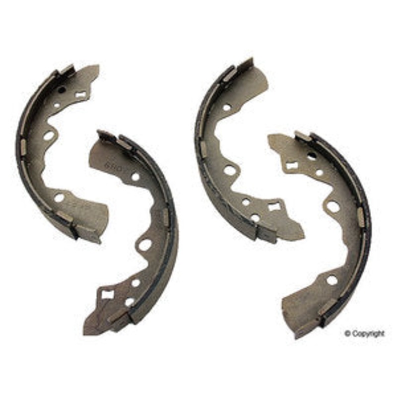 Porterfield Brake Shoes for 1991 MAZDA PROTEGE 2WD SOHC Eng