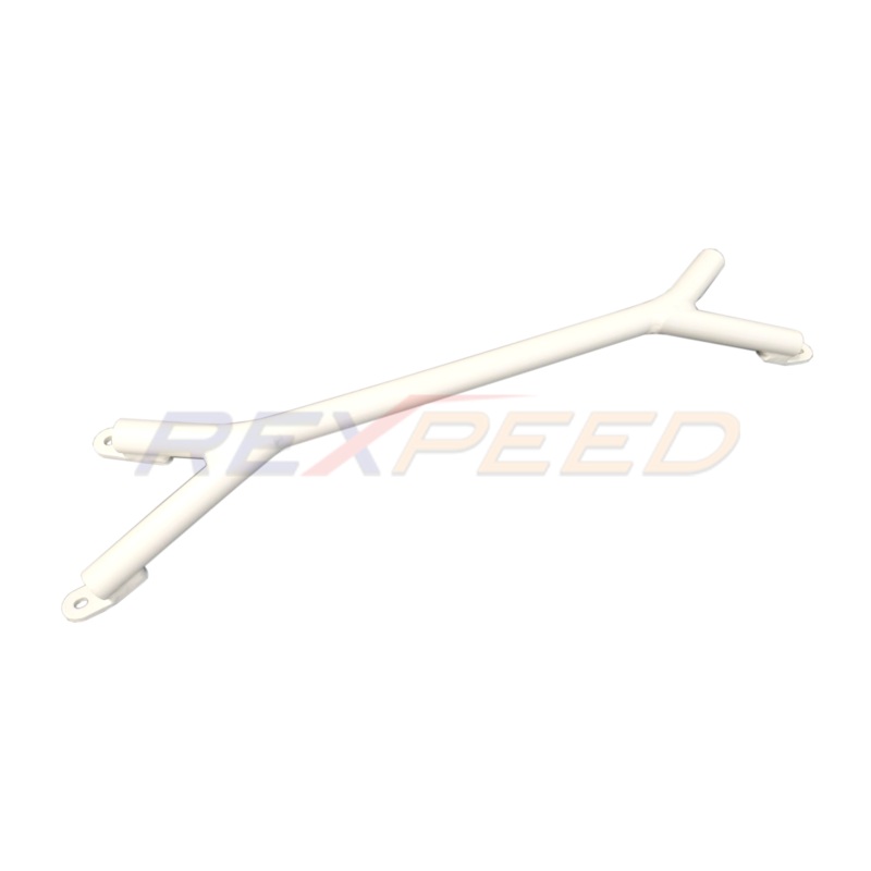 Rexpeed 15-21 WRX/STI Powder Painting Aesthetics Front Brace White | G65-W