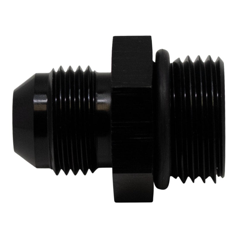 DeatschWerks 10AN ORB Male to 8AN Male Flare Adapter (Incl O-Ring) – Anodized Matte Black