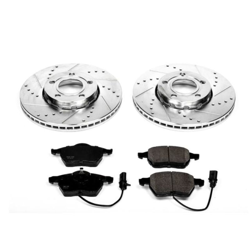 PowerStop Power Stop 99-04 Audi A4 Front Z23 Evolution Sport Brake Kit