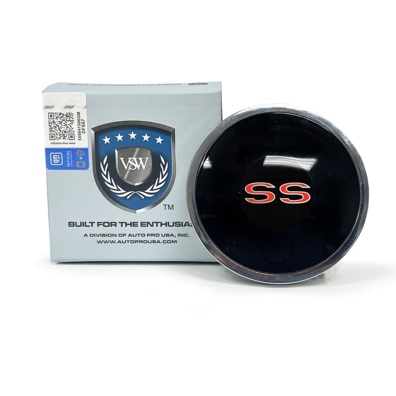 VSW S6 | Red Chevy SS Emblem | Deluxe Horn Button | STE1035DLX