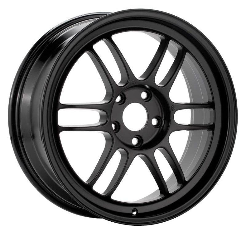 Enkei RPF1 17×8.5 5×114.3 30mm Offset 73mm Bore Matte Black Wheel  Evo 8/9