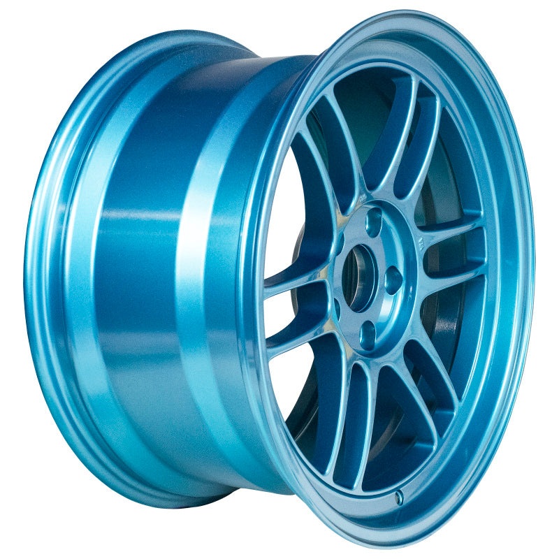 Enkei RPF1 18×9.5 5×114.3 38mm Offset 73mm Bore Emerald Blue Wheel