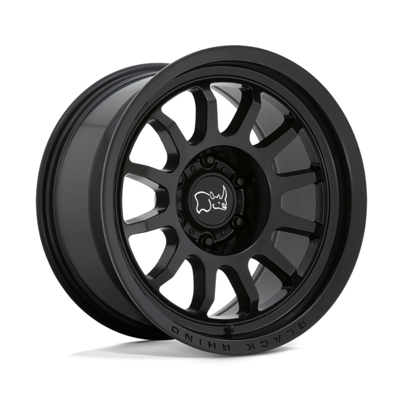 18×9.0 Black Rhino Rapid Matte Black