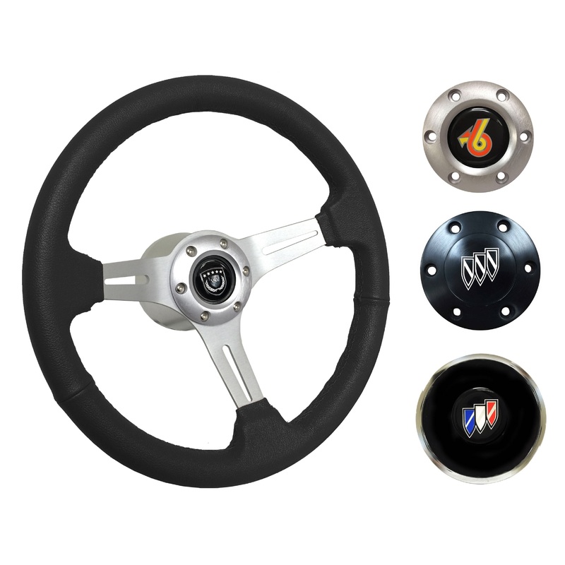 1969-89 Buick Steering Wheel Kit | Black Leather | ST3014BLK