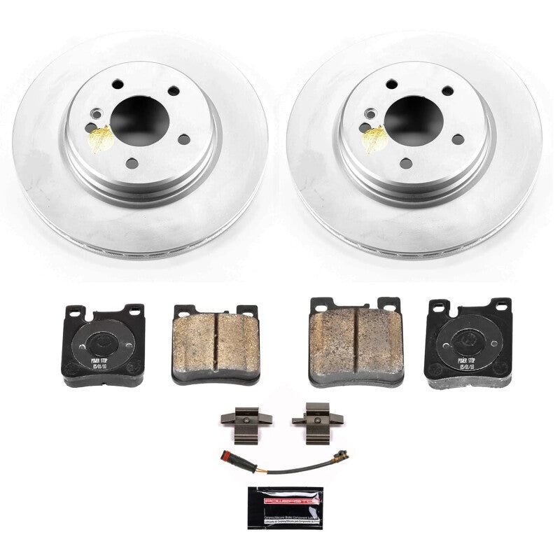 PowerStop Power Stop 07-10 Mercedes-Benz SLK55 AMG Rear Z23 Coated Brake Kit