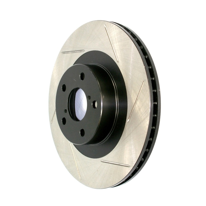 StopTech 14-16 BMW i3 Sport Slotted Rear Left Rotor