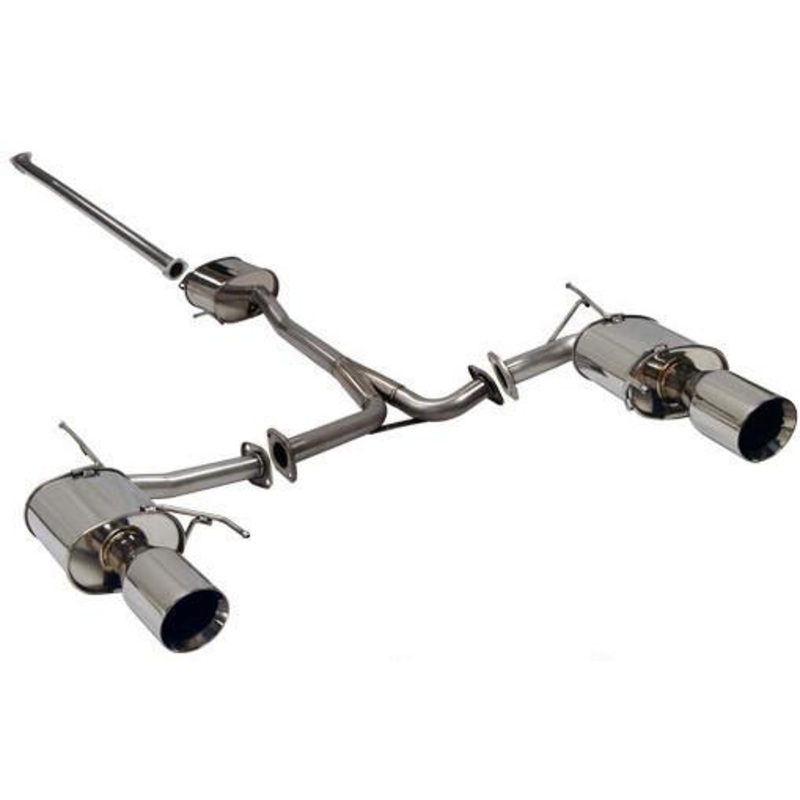 2004-2007 Acura TL 3.2L Medallion Touring Catback Exhaust by Revel VLS (T70141)