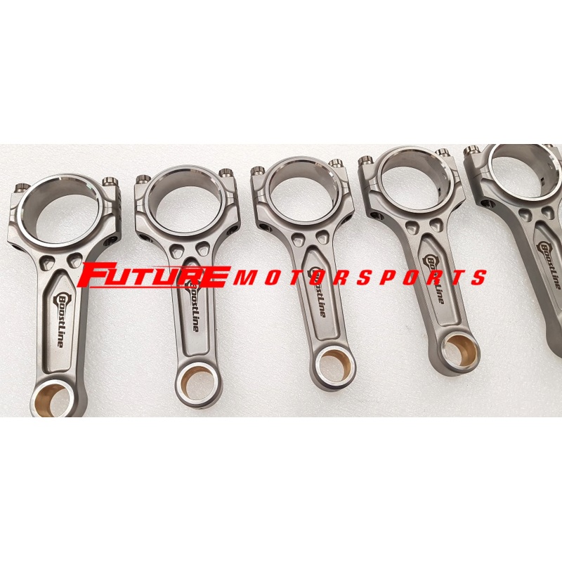 Boostline Volkswagen RS2 5 Cyl Connecting Rod Set, 144.00mm Length ARP625+ BOLTS