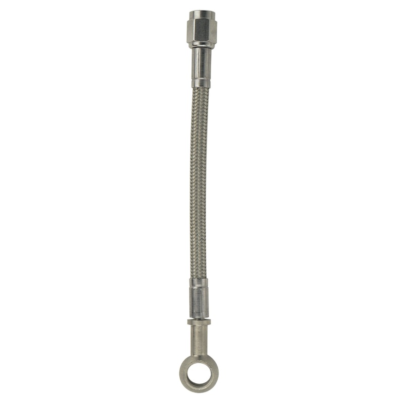 Fragola -3AN Hose Assembly Straight x 3/8 BJO 14in