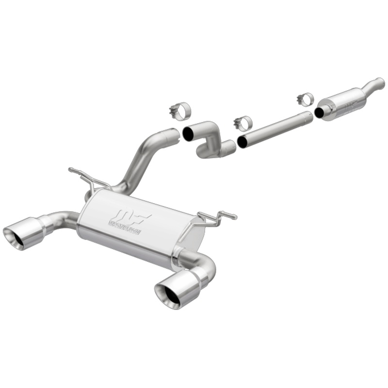 Magnaflow Cat Back Stainless Exhaust System 2018-2024 Jeep Wrangler JL V6 (3.6L)