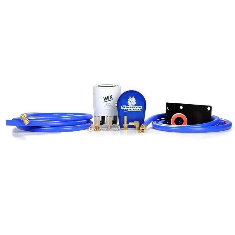 Sinister Diesel 07.5-12 Dodge 6.7L Cummins Coolant Filtration System w/ Wix Filter