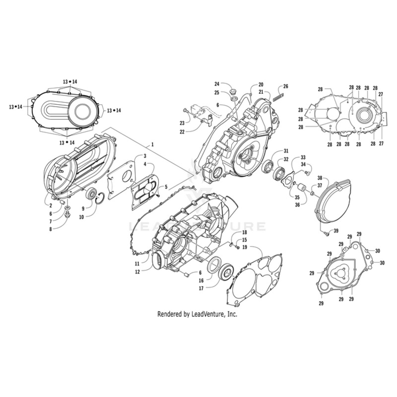 Washer,Rubber-6.8Mmx13.89Mmx3 By Arctic Cat
