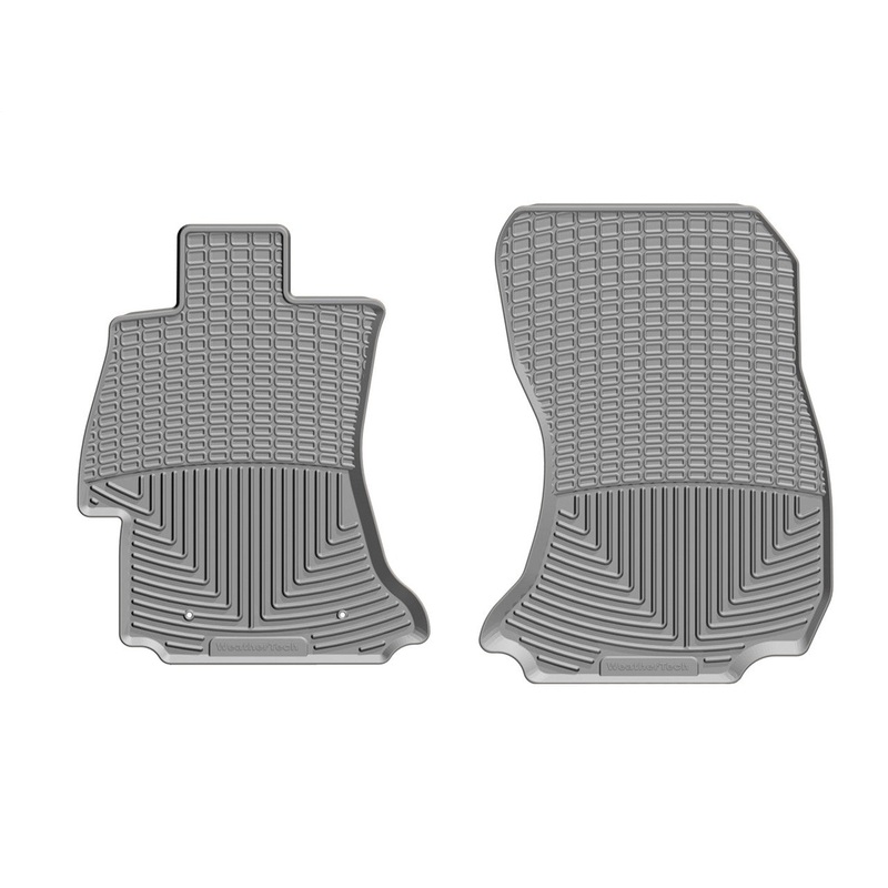 WeatherTech 16+ Crosstrek Front Rubber Mats – Grey | W387GR