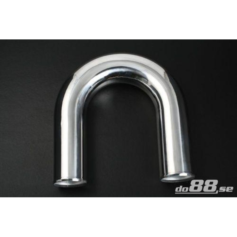Aluminum pipe 180 degree 3,5” (89mm)