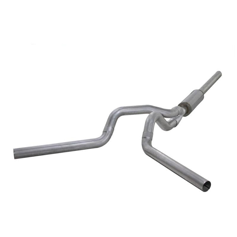 Diamond Eye KIT 4in CB MFLR RPLCMENT PIPE DUAL AL: 2004.5-2007.5 DODGE CUMMINS 600
