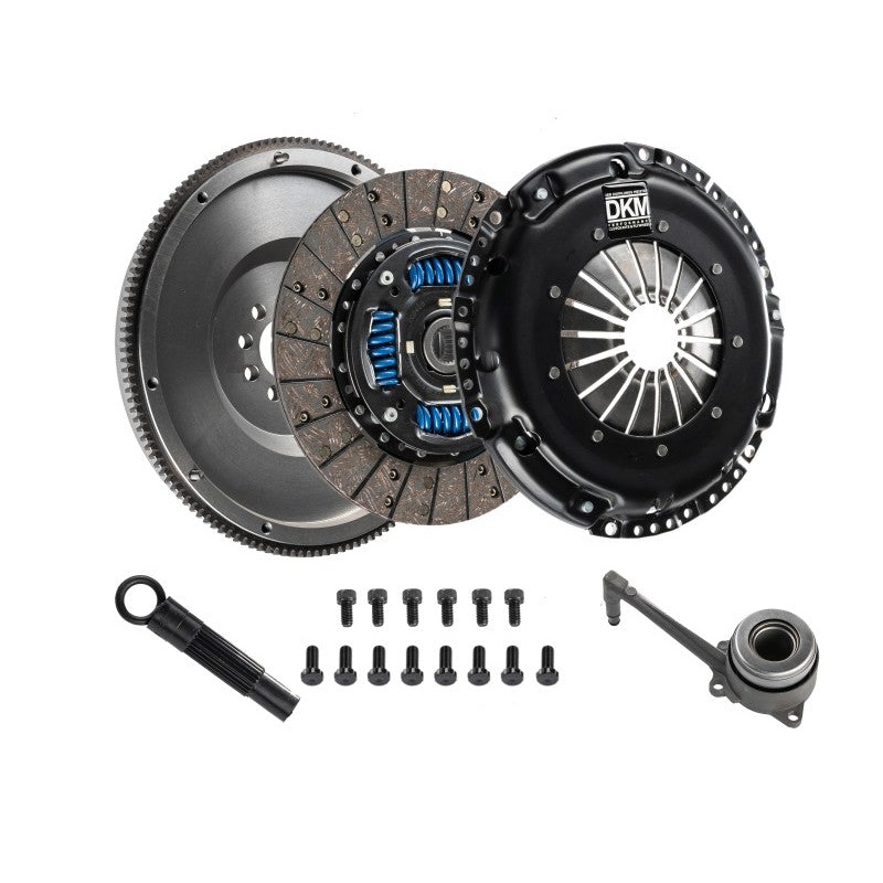 DKM Clutch 2.0 VW/Audi A3 FSI 6 Bolt Sprung Organic MB Clutch w/Steel Flywheel (440 ft/lbs Torque)