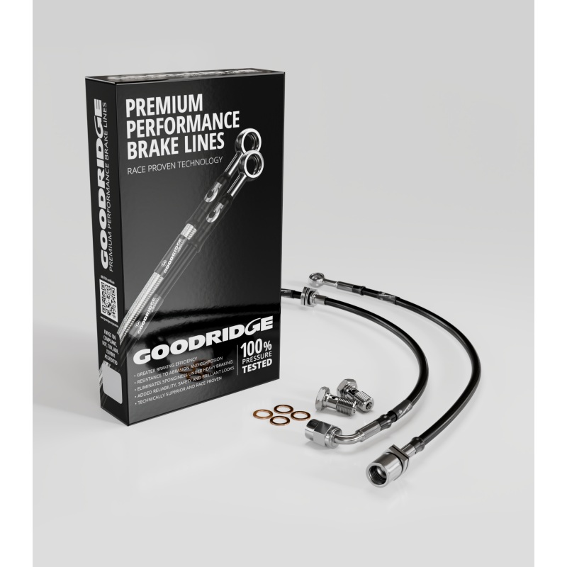 Goodridge 02-06 Acura RSX Stainless Steel Front Brake Lines