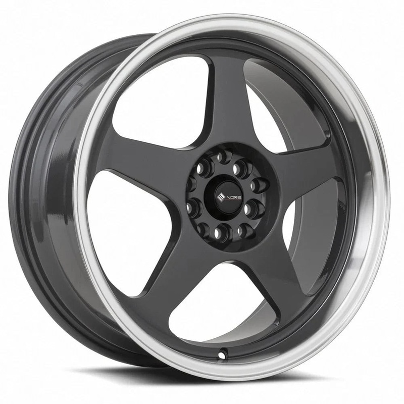VORS SP1 18″ 5×108 Hyper Black Machine Lip