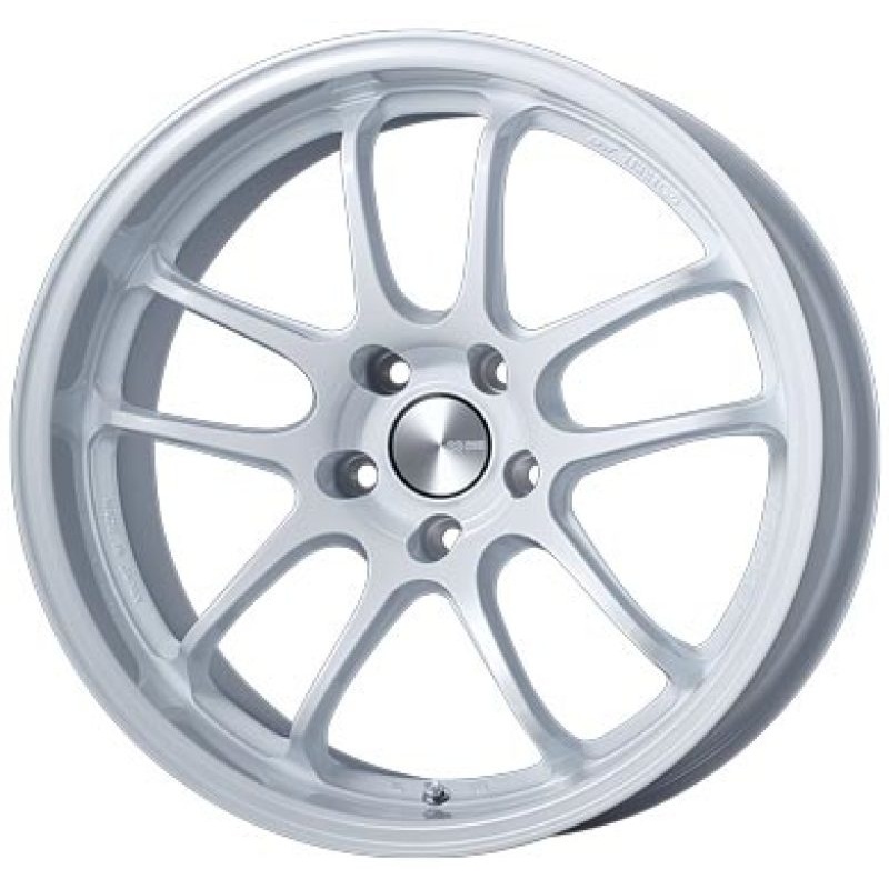 Enkei PF01EVO 18×9.5 0mm Offset 5×114.3 75mm Bore Pearl White Wheel Special Order / No Cancel