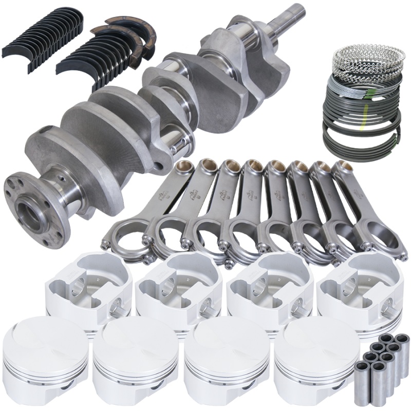 Eagle Ford 429/460 4.140in Crank 6.800in H-Beam -3cc Flat Top 4.390in Pistons Rotating Assembly