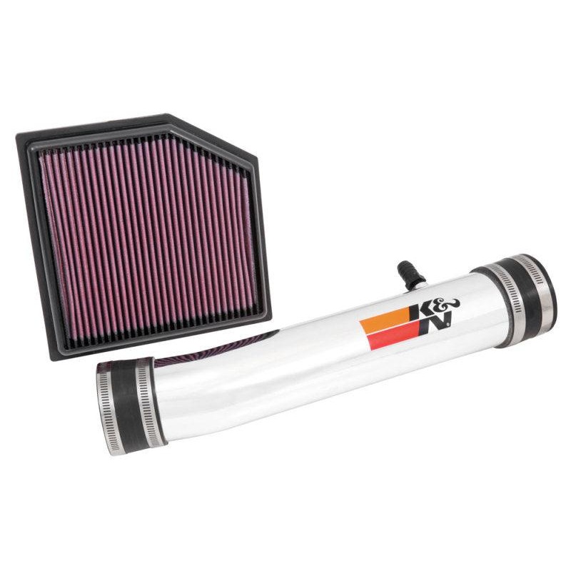 K&N 69 Series Performance Typhoon Intake Kit – Polished for 13-14 Lexus GS350 3.5L V6