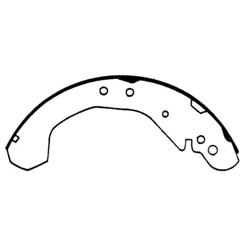 Porterfield Brake Shoes for 1990 CHEVROLET C1500 2WD Ext Cab inc. SS 454