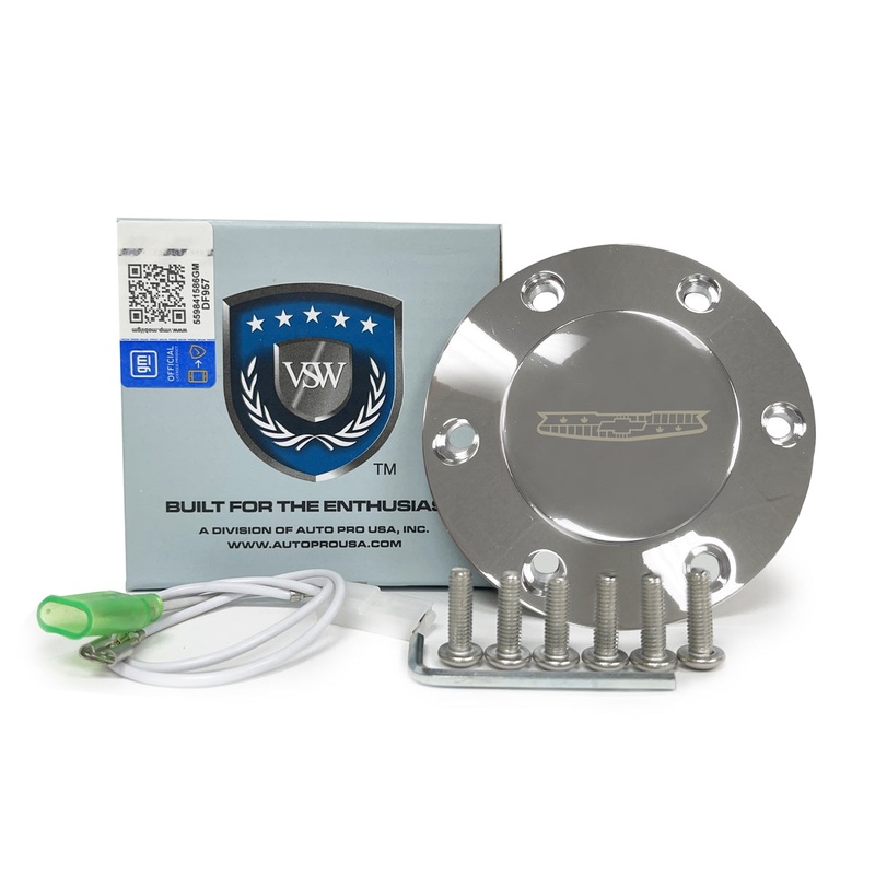 VSW S6 | Classic Chevy Emblem, 1954-60 | Chrome Etched Horn Button | STE1037-79C