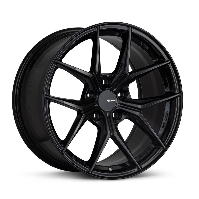 Enkei TSR-X 20×8.5 40mm Offset 5×114.3 BK 72.6mm Bore Gloss Black
