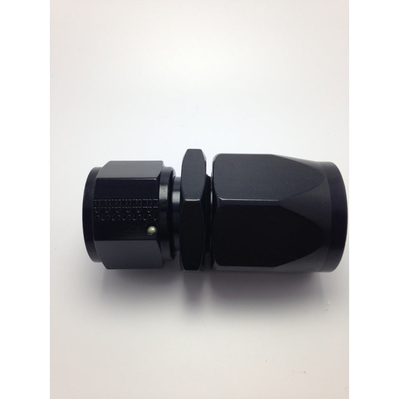 Fragola -6AN Fem. Nut x -8AN Hose Expanding Hose End – Black