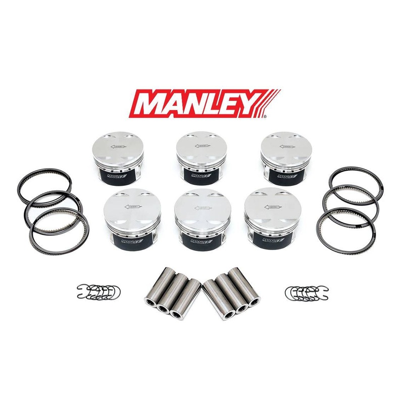 Manley PLATINUM SERIES Forged Pistons BMW 135i M235i 335i 435i N55B30 M3 M4 S55B30 84mm STD -10.5 cc 10.2:1
