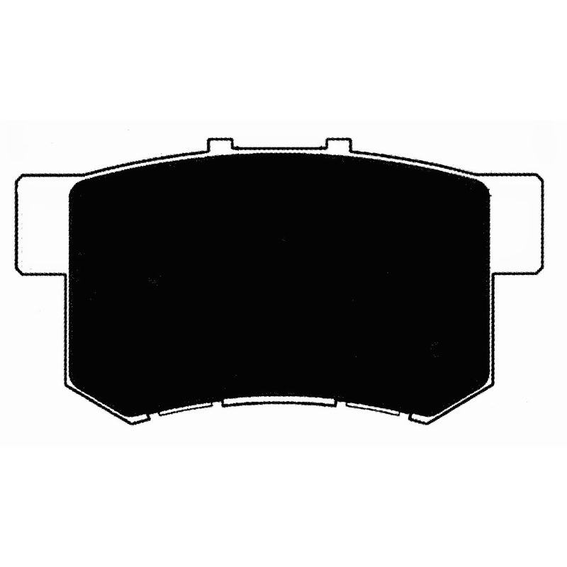 Porterfield Brake Pads for 2017 ACURA MDX (Exc Electronic Parking Brake)