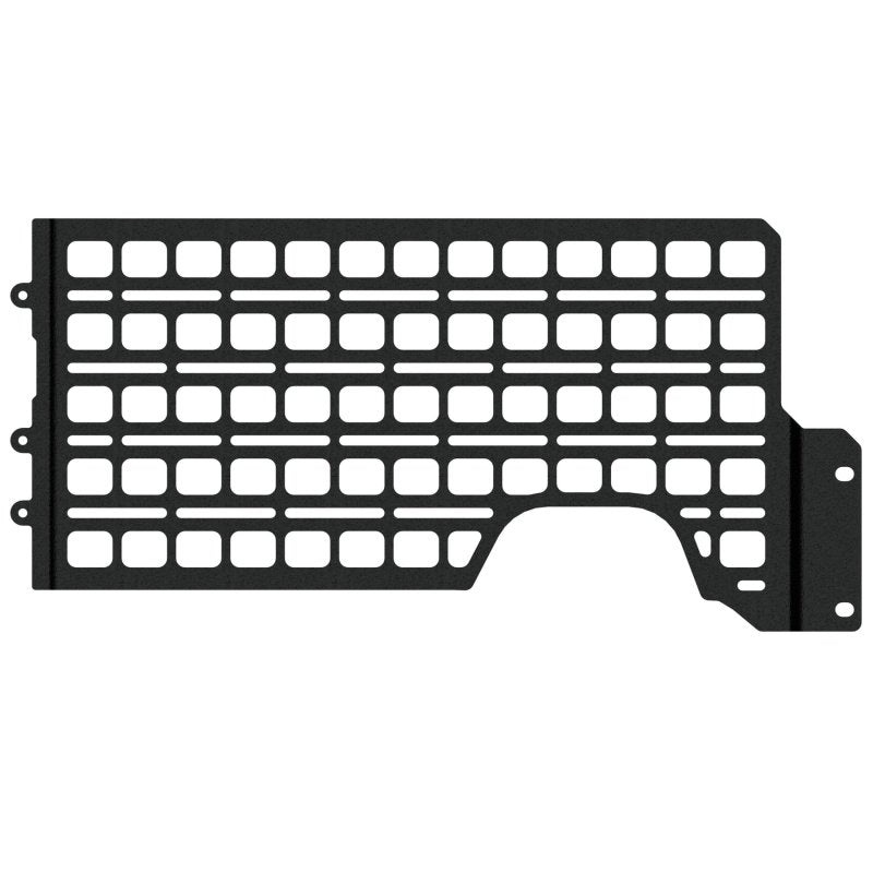 BuiltRight Industries 2019+ Ford Ranger 6ft Bed Bedside Rack System – Driver Front Panel