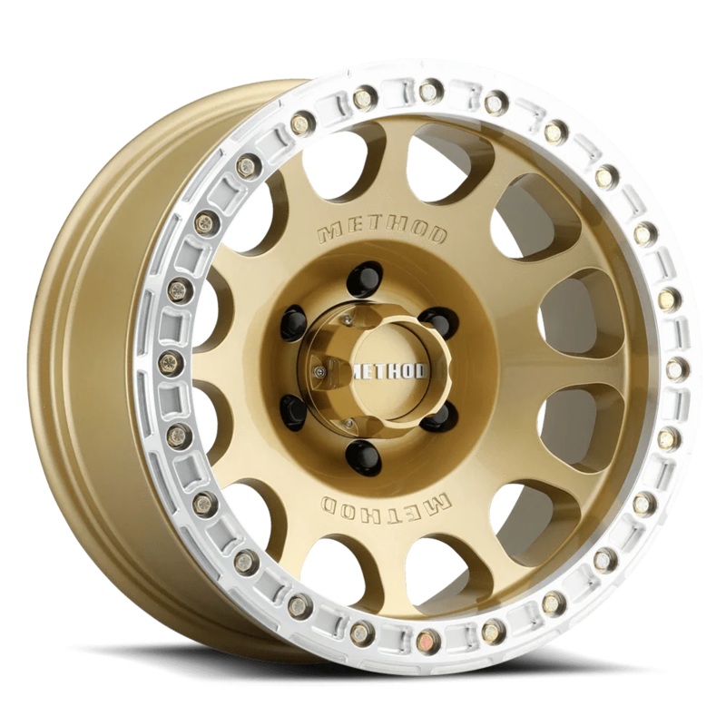 Method Race Wheels MR105 Beadlock 17″ 6×139.7 Gold