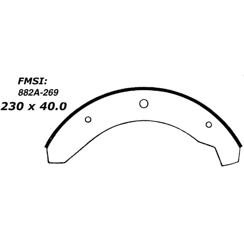 Porterfield Brake Shoes for 1976 VOLKSWAGEN BEETLE
