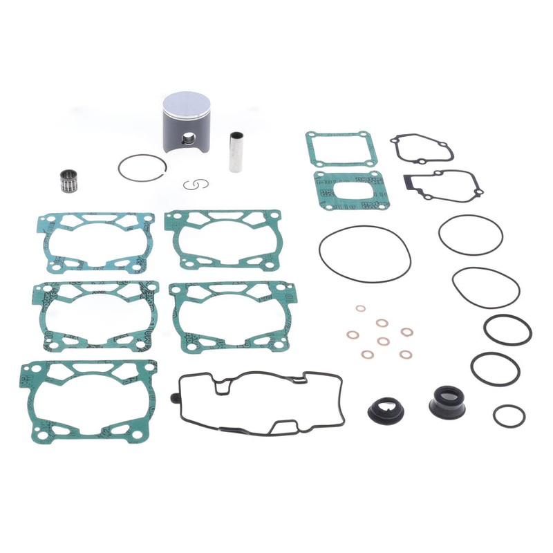 Athena P4C0540077020B Top End Piston Kit: Cast 2-Stroke Piston 53,95 mm + Top End Gasket Kit
