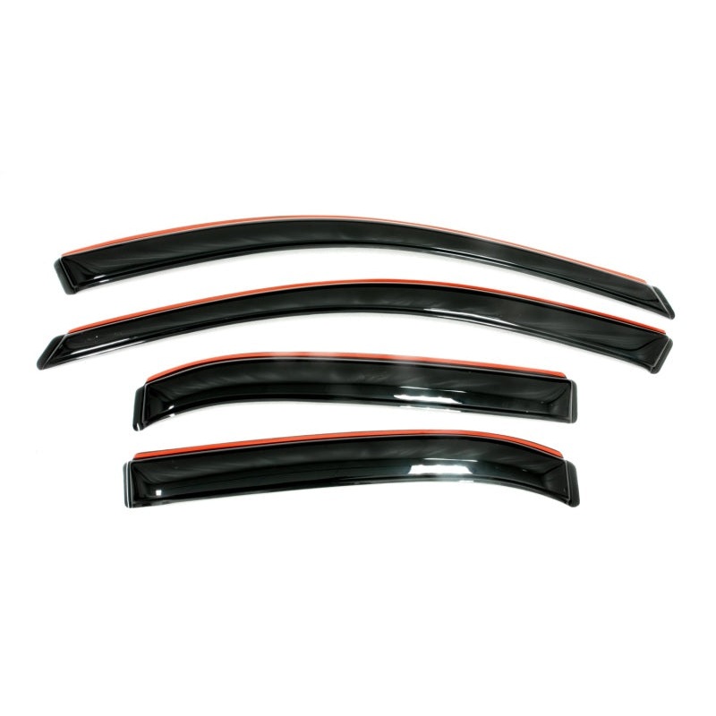 AVS 16-18 Lincoln MKX Ventvisor In-Channel Front & Rear Window Deflectors 4pc – Smoke