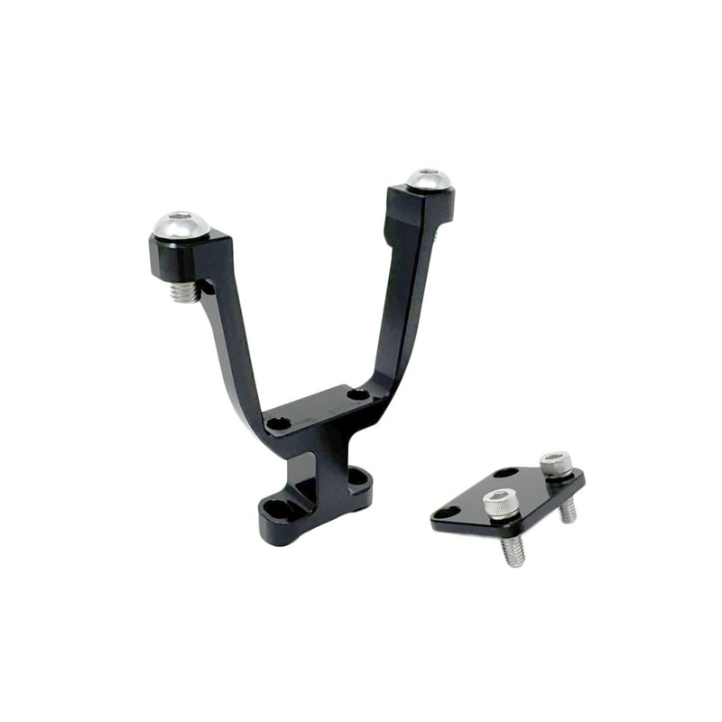 Torque Solution Coolant Expansion Tank Pedestal Black – 2002-2007 WRX / 2004-2021 STI | TS-SU-679-BK-P