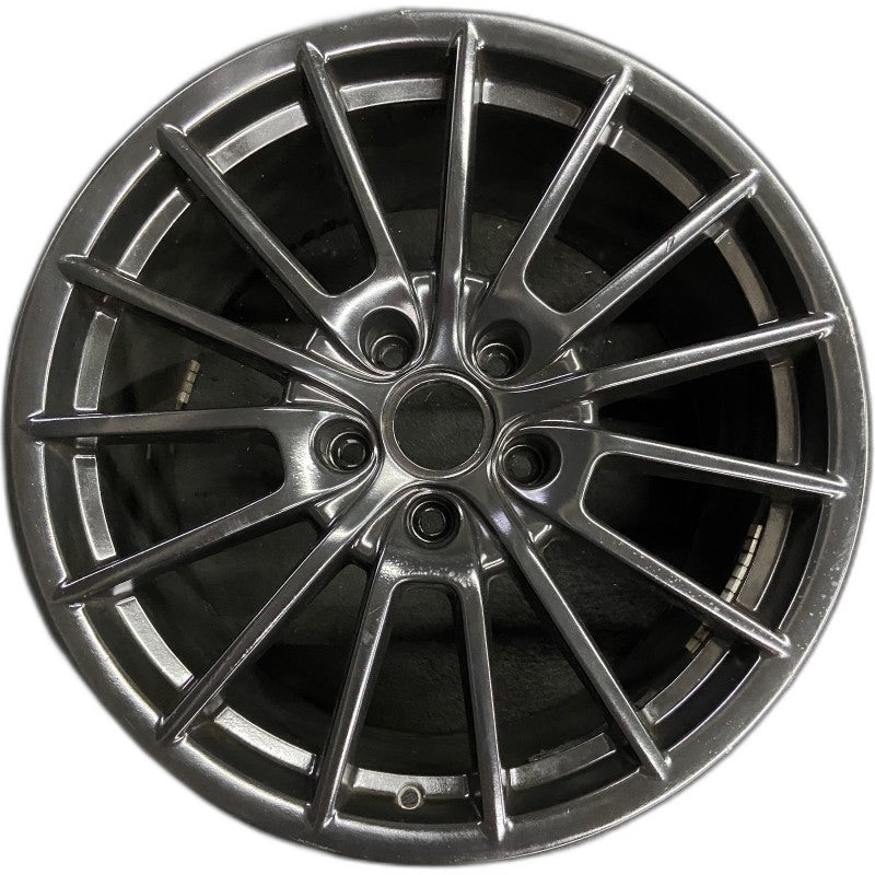 20″ PORSCHE PANAMERA 10-13 alloy 20×11.5 15 spoke black finish Original OEM Wheel Rim