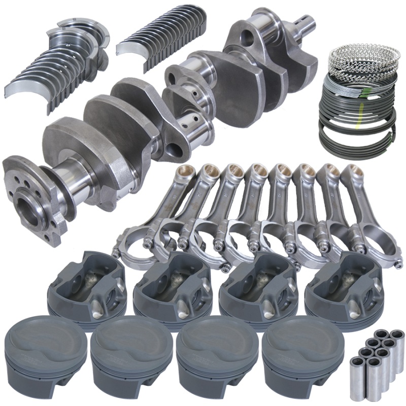 Eagle Chevy LT1350 1Pc 3.750in Crank 6.000in I-Beam Rods -16cc 4.060in Pistons Rotating Assembly