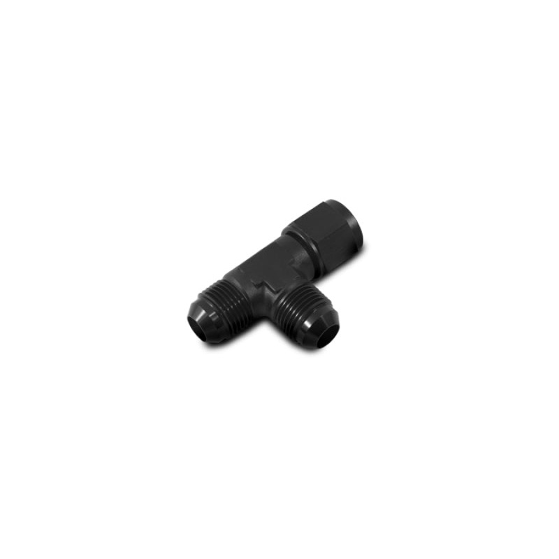 Vibrant -3AN Tee Fitting with Female -3AN Swivel