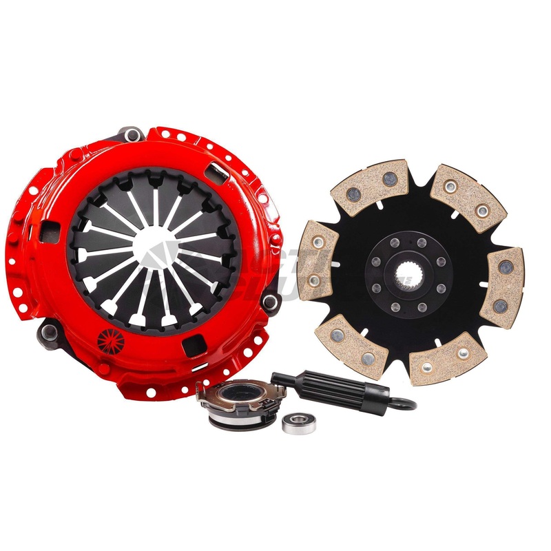 Action Clutch Stage 4 Metallic Rigid Clutch Kit | 1990-1993 Mazda Miata MX-5 1.6L (ACR-0866)