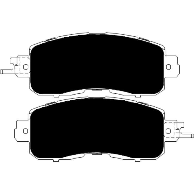 Porterfield Brake Pads for 2017 NISSAN ALTIMA