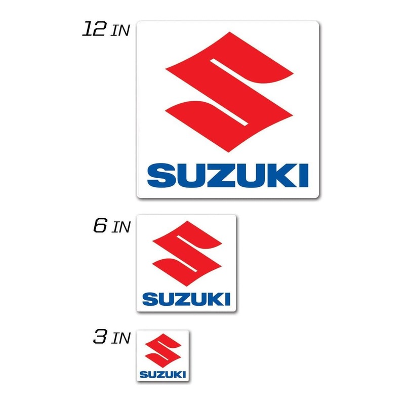 Suzuki Icon Decal 6″ Squared Suzuki Icon Decal 6″ Squared By D’Cor