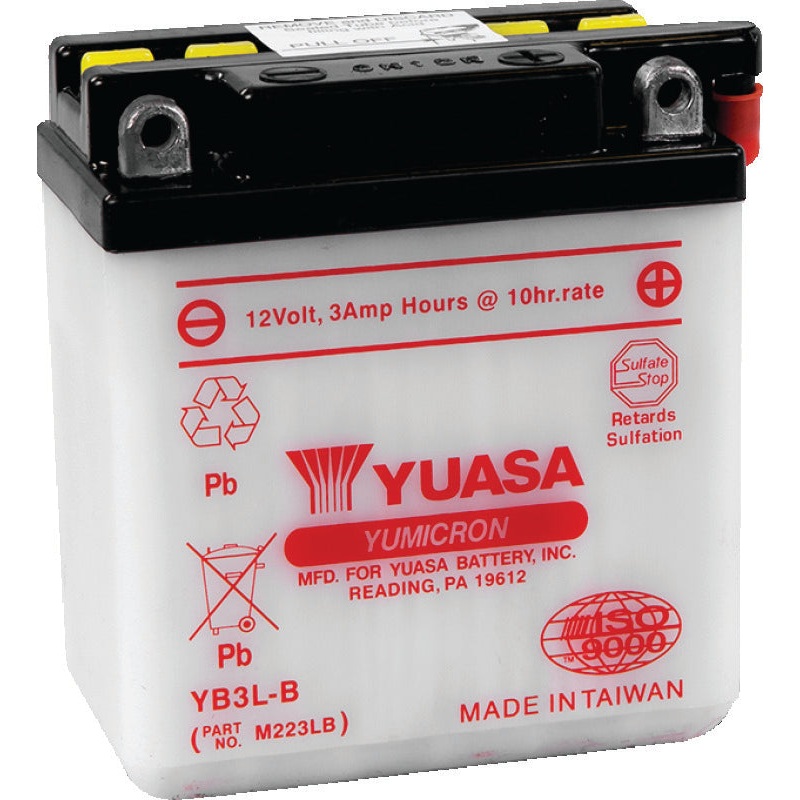 Yuasa YB3L-B Yumicron 12-Volt Battery