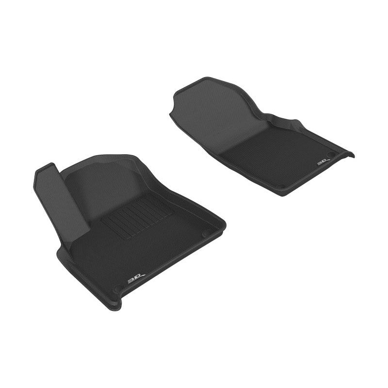 3D MAXpider 2017-2020 Audi Q7/Q8 Kagu 1st Row Floormat – Black
