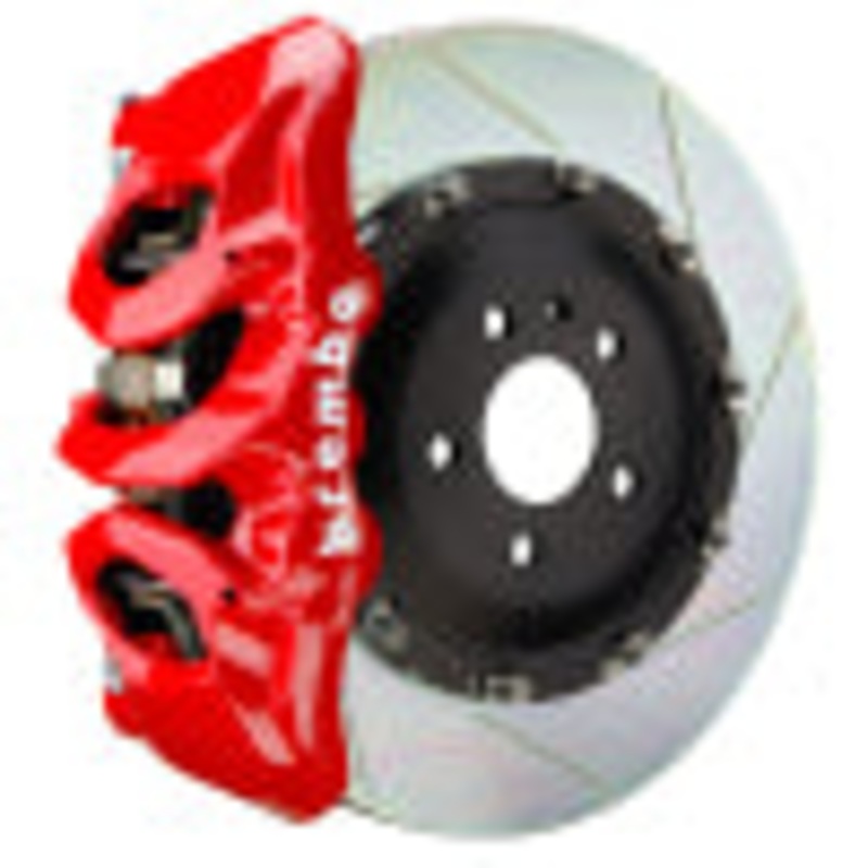Brembo 25+ BMW X3 30 xDrive (G45) Front GT BBK 6 Piston Cast 380×34 2pc Rotor Slotted Type-1 – Red
