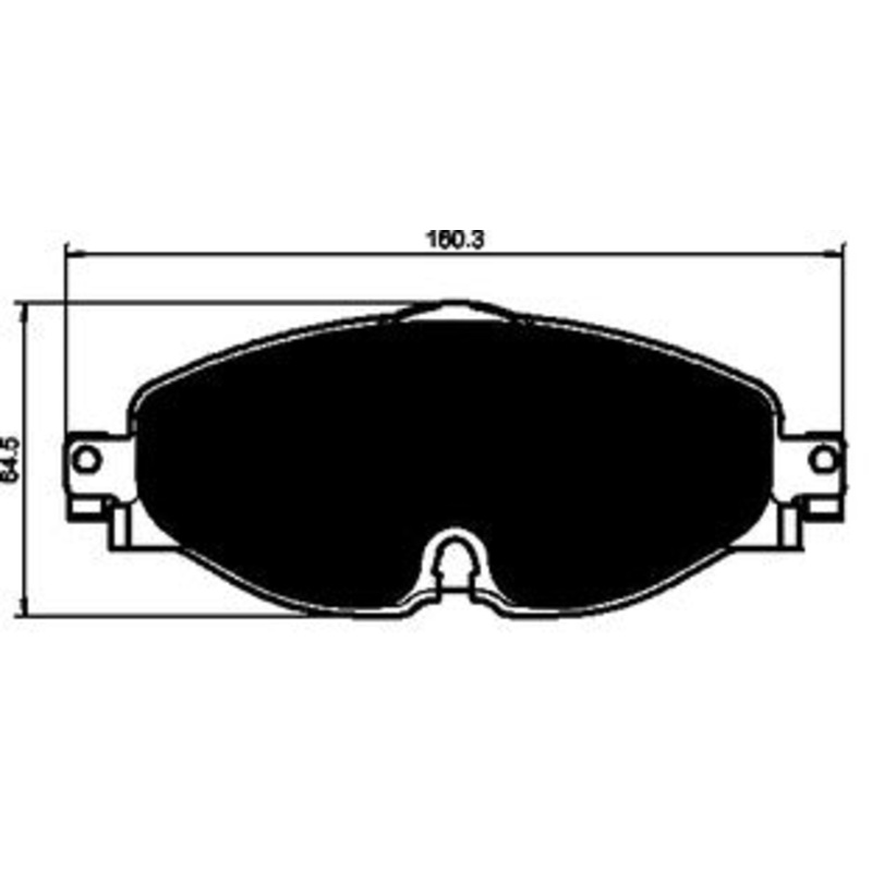 Porterfield Brake Pads for 2017 VOLKSWAGEN GOLF Wagon / Alltrack 312mm FD 253mm RD